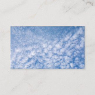 Blue Sky and Clouds Business Card