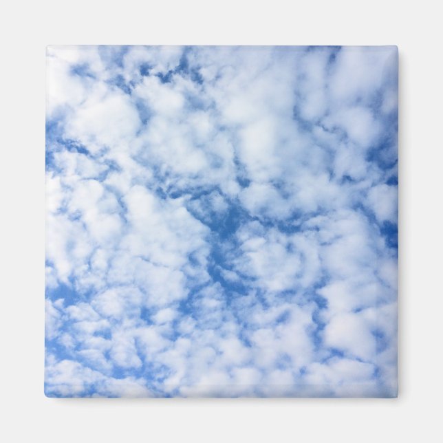 blue sky and clouds magnet (Front)