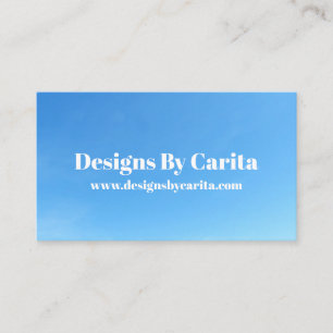 Blue Sky  Business Card
