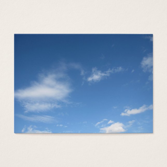 Blue Sky & Clouds (Front)