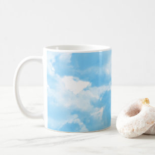 Blue Sky Clouds Coffee Mug