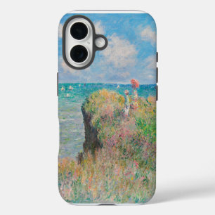Blue Sky & Clouds Monet Impressionist Painting iPhone 16 Case