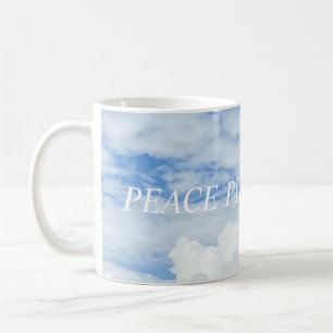 BLUE SKY CLOUDS PHOTO CLASSIC COFFEE MUG