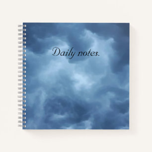 Blue sky daily notebook