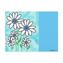 Blue Sky Daisies