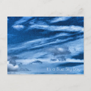 Blue Sky Day Postcard