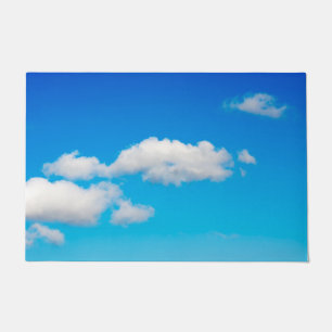 blue sky doormat