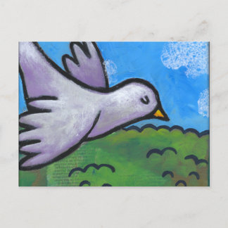 Blue Sky Dove Postcard