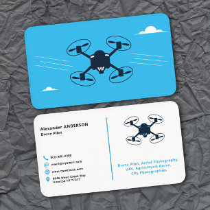 Blue Sky - Drone Pilot Business Card