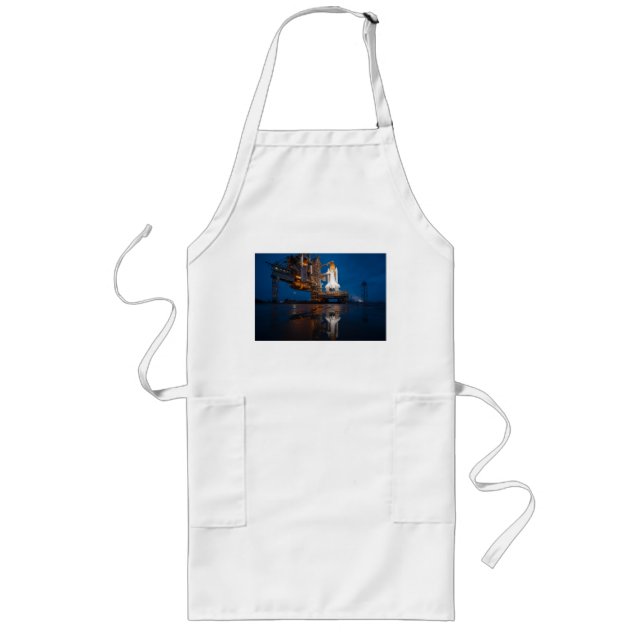 Blue Sky for Space Shuttle Atlantis Launch Long Apron (Front)