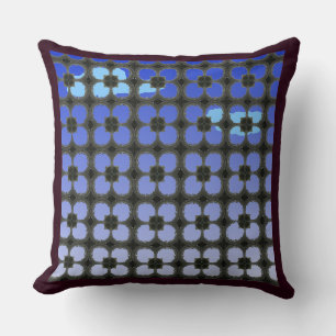 Blue Sky from Figurative Window and Glass Frame Cushion