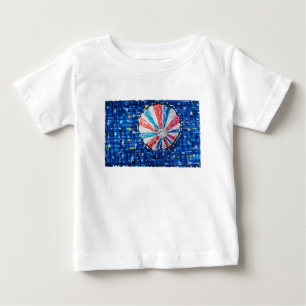 Blue Sky Hot Air Balloon Baby T-Shirt