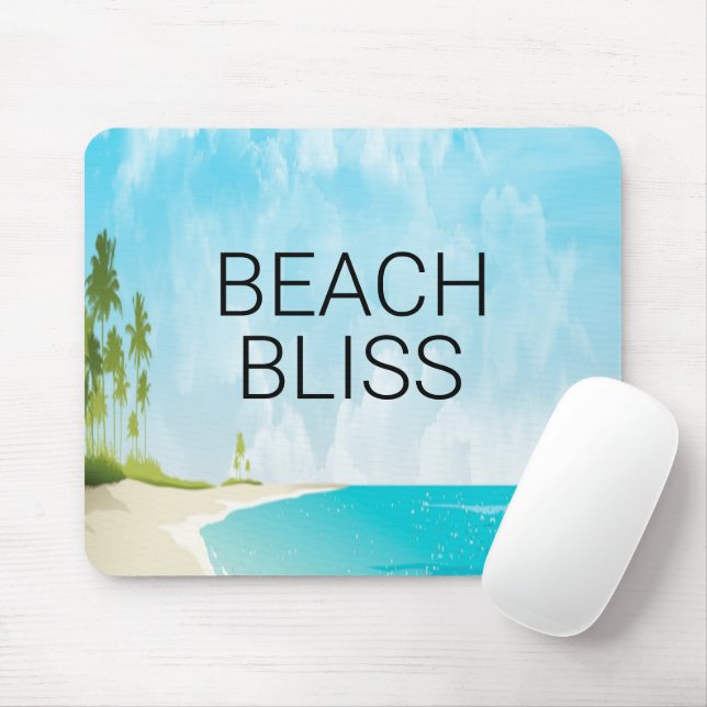 Blue sky mouse mat (With Mouse)