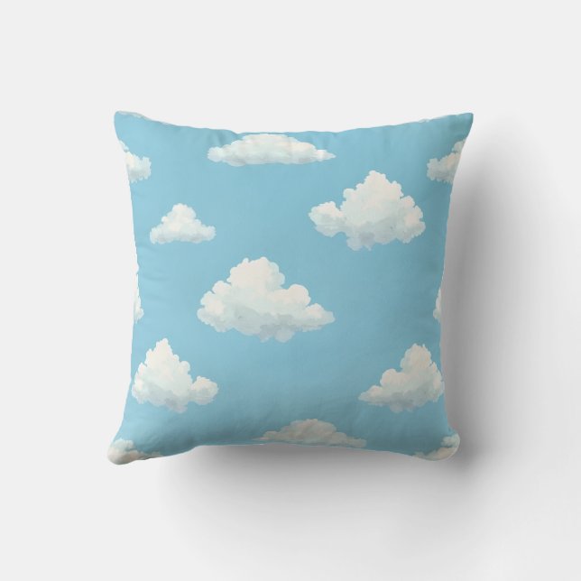 blue sky Pillow cushion (Back)