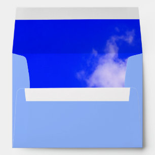Blue Sky Plain Elegant Professional Envelope