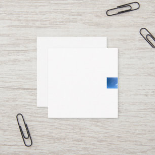 Blue Sky Series #1 Square Business Card