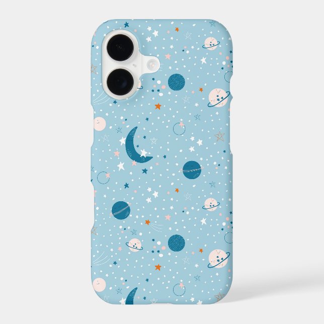 Blue Sky & Space Pattern Samsung Galaxy S21 Case (Back)