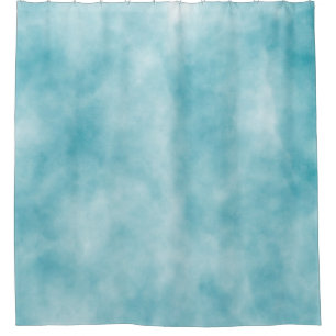 Blue sky texture paintabstract, art, graphic decor shower curtain