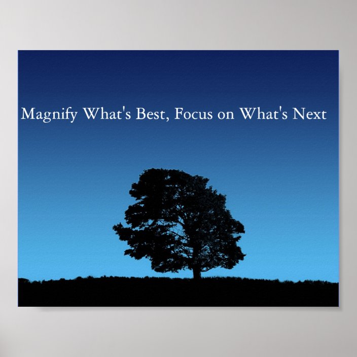 Blue Sky Thinking Poster Zazzle.co.uk