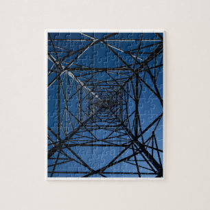 Blue Sky Tower Jigsaw Puzzle