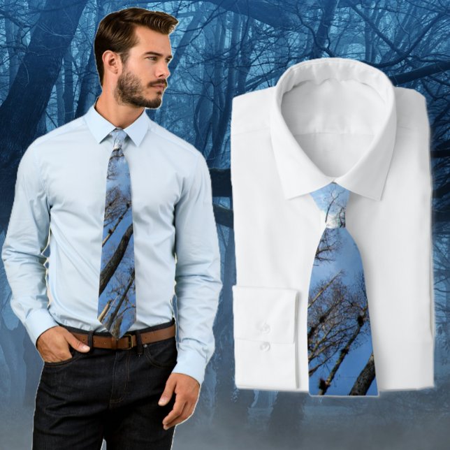 Blue Sky Trees Camo Tie (Creator Uploaded)