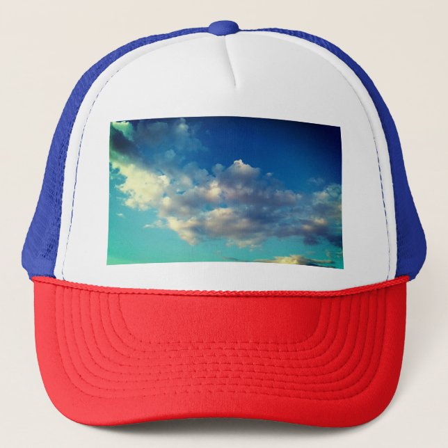 Blue sky trucker hat (Front)