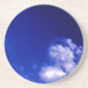 Blue Sky Unique Chic Modern Minimal Coaster