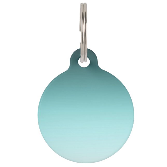 Blue Sky Wallpaper Background Pet Tag (Front)