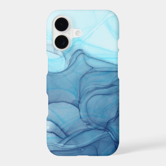 Blue Sky Water Abstract  (Back)
