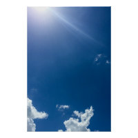 Blue Sky White Clouds Background Cloudy Skies