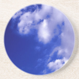 Blue Sky & White Clouds Coaster
