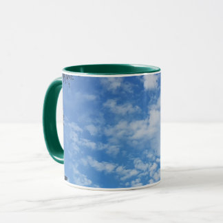 Blue Sky White Clouds Coffee Tea Soup Cup Mug