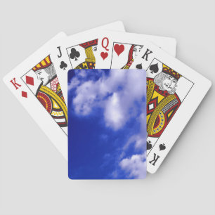 Blue Sky & White Clouds Playing Cards