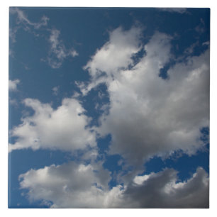 BLUE SKY WITH CLOUDS TILE
