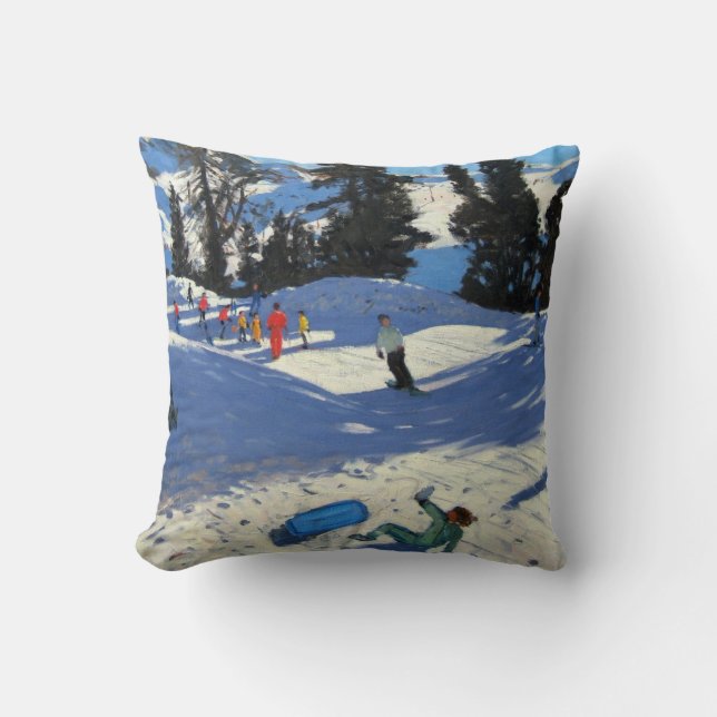 Blue Sledge Belle Plagne Cushion (Front)