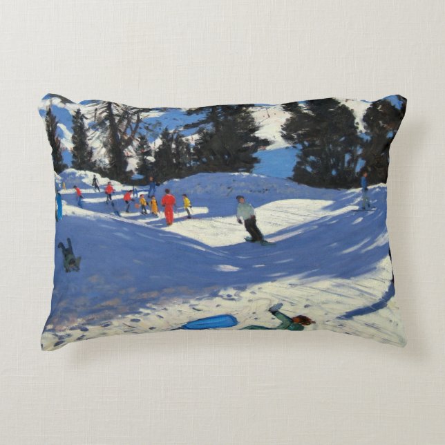 Blue Sledge Belle Plagne Decorative Cushion (Front)