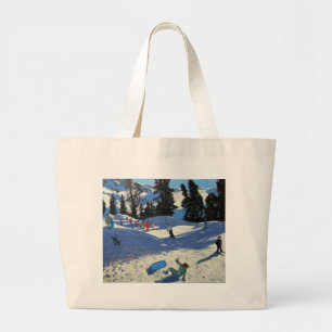 Blue Sledge Belle Plagne Large Tote Bag