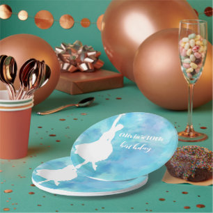 Blue Slime Birthday Party Paper Plates