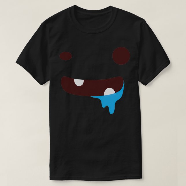 Blue slobber face 1 T-Shirt (Design Front)