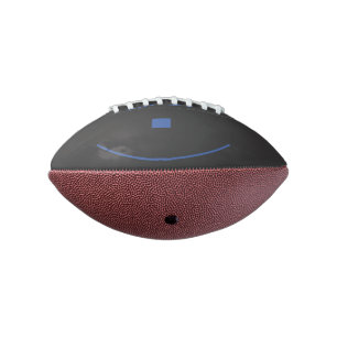 Blue Smile Face Mini Football American Football
