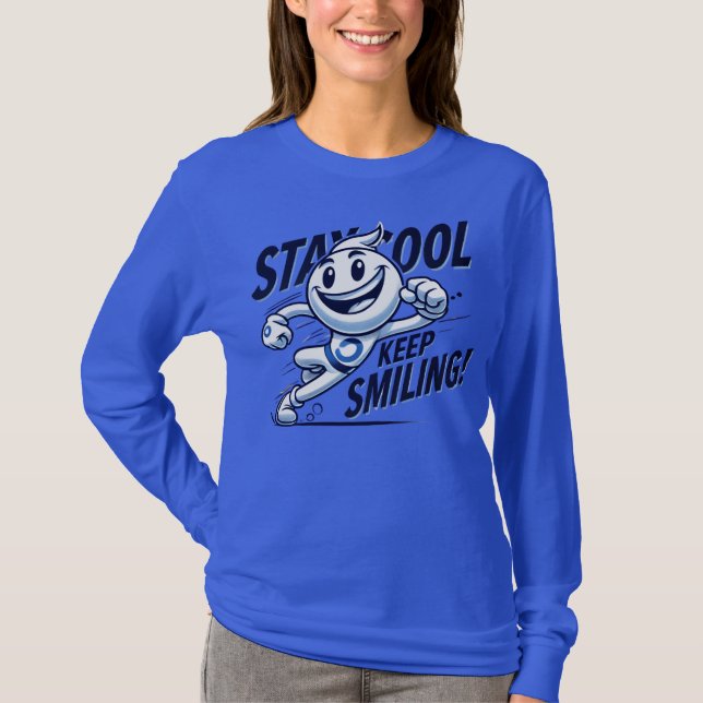 Blue Smile T-shirts (Front)