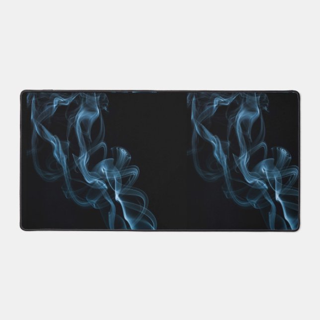Blue Smoke Desk Mat (Front)