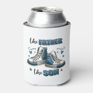Blue Sneakers Like Father, Like Son Can Cooler