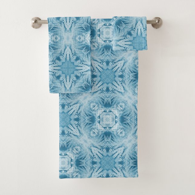 Blue Snow 099 2023 Bath Towel Set (Insitu)