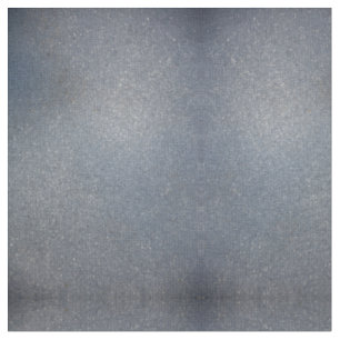 Blue Snow Crystals Abstract Fabric