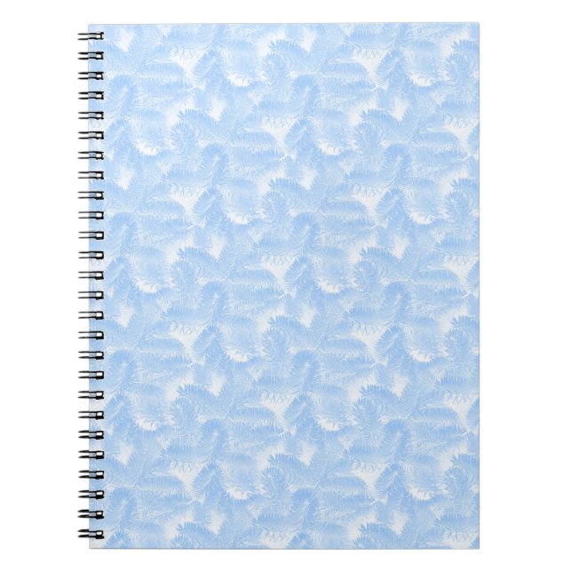 Blue Snow Notebook (Front)