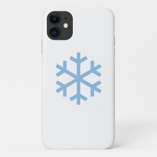Blue Snowflake Christmas iPhone 11 Case