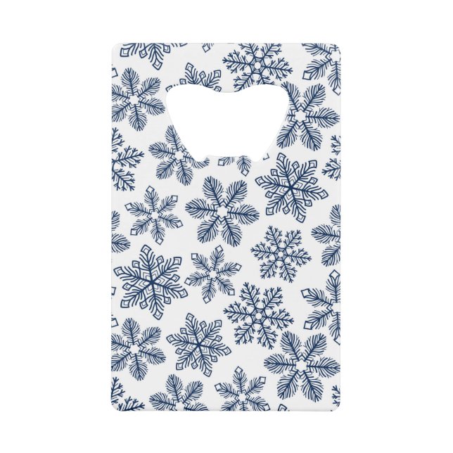 Blue snowflakes (Front)