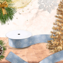 Blue Snowflakes Winter Holidays Christmas