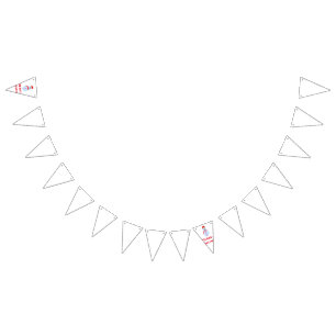 Blue snowman Christmas merry Christmas add name te Bunting